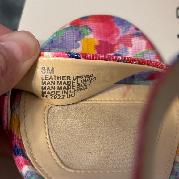 Alex Marie Colorful Patterned Heels - Picture 5 of 7